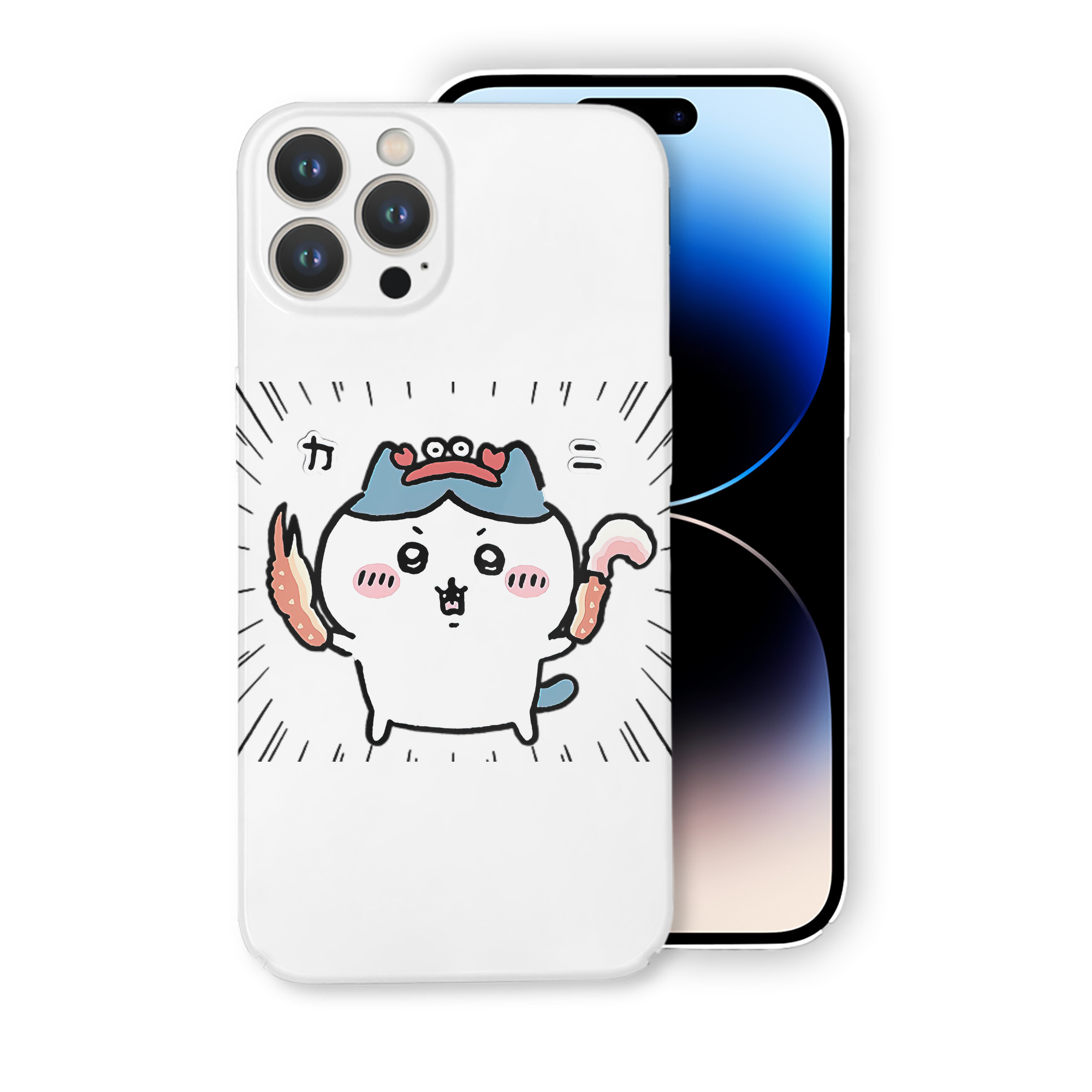 （画像用） ちいかわ ハチワレ Chii-kawa hachiware 【iPhone 14シリーズ対応】ハードケース